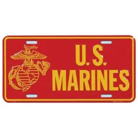 MARINES USMC EGA License Plate