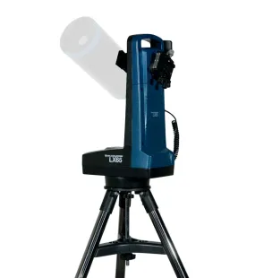 Meade LX65 Alt-AZ Single Arm GoTo Mount & Tripod with AudioStar - 228000