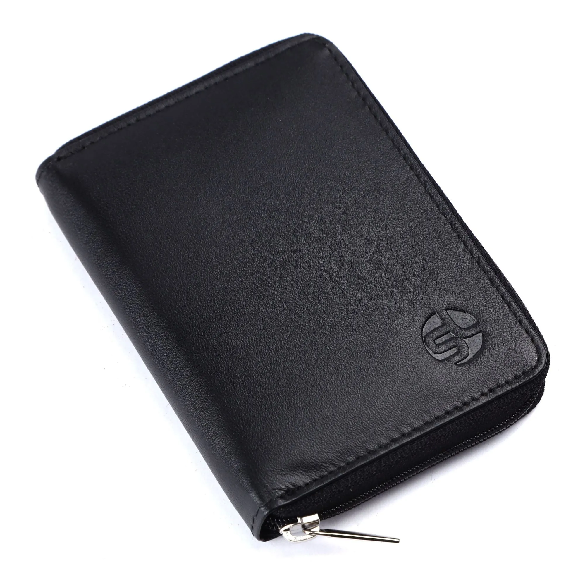 MENS LEATHER RFID CARD HOLDER 54115