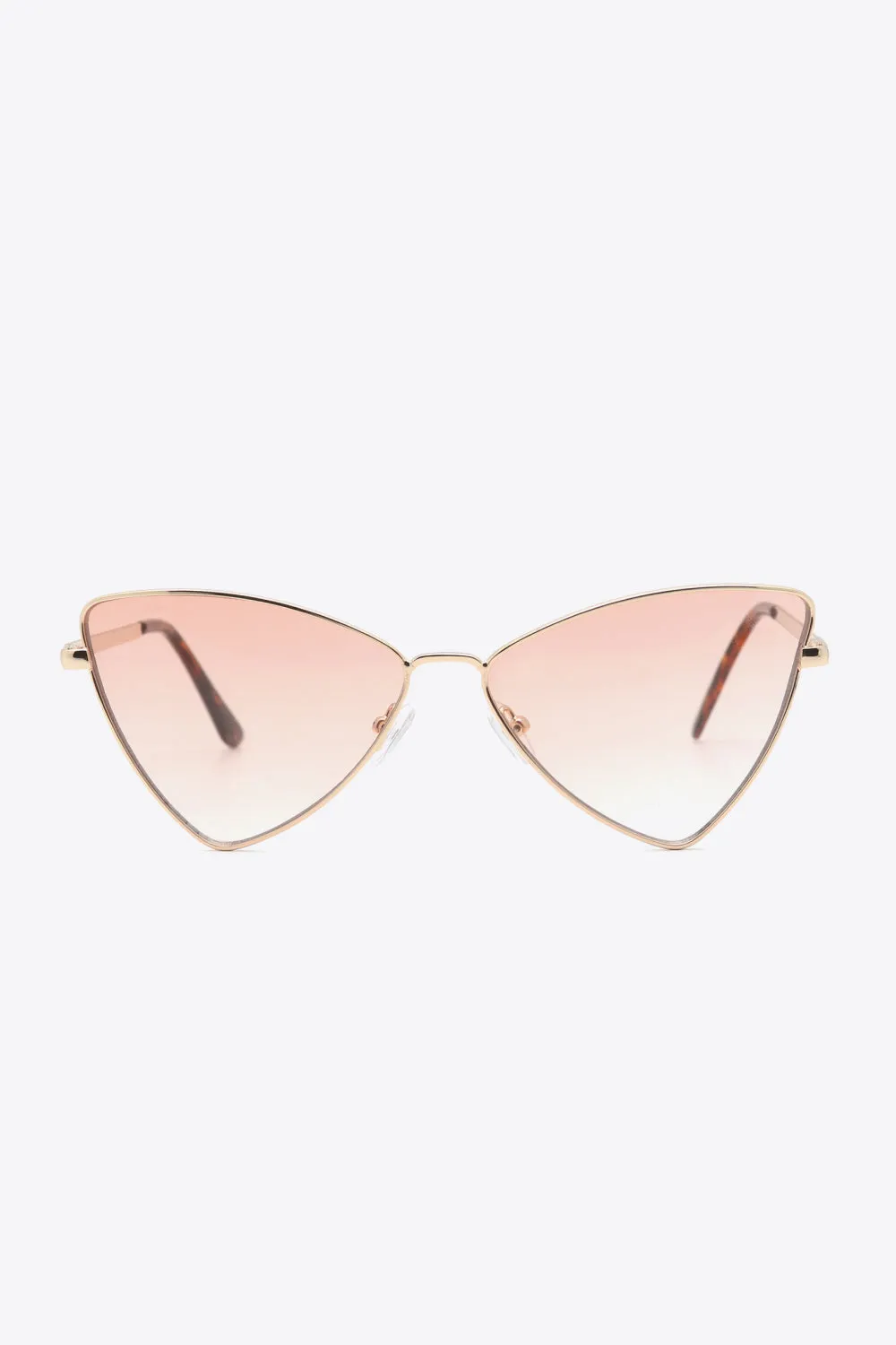 Metal Frame Cat-Eye Sunglasses