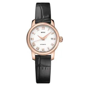 Mido Women's Baroncelli II 25mm Automatic Watch M0390073601300