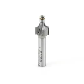 Miniature Corner Rounding Router Bit | 1⁄8 Radius x 7⁄16 Dia x 3⁄8 x 1⁄4"Shank | MR0112 | 738685071120