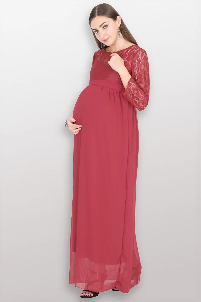 Mulberry Maternity Dress