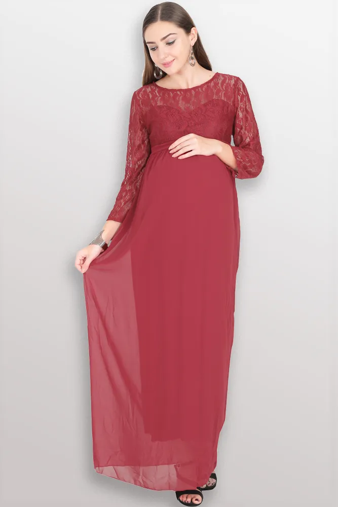 Mulberry Maternity Dress