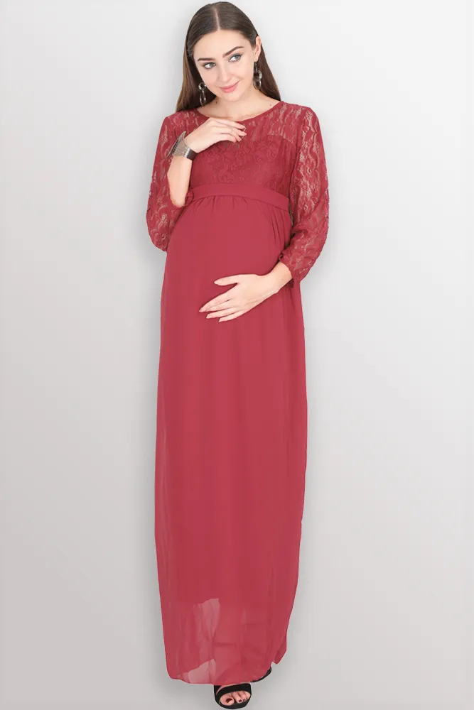 Mulberry Maternity Dress