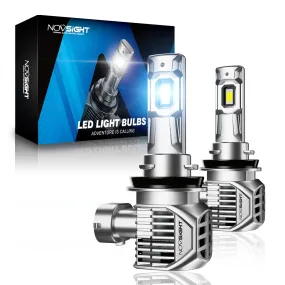 N62 Ultra Series Wireless | H11 H8 H9 LED Bulbs Automotive Specific Chipsets 100W 22000LM 6500K White | 2 Bulbs