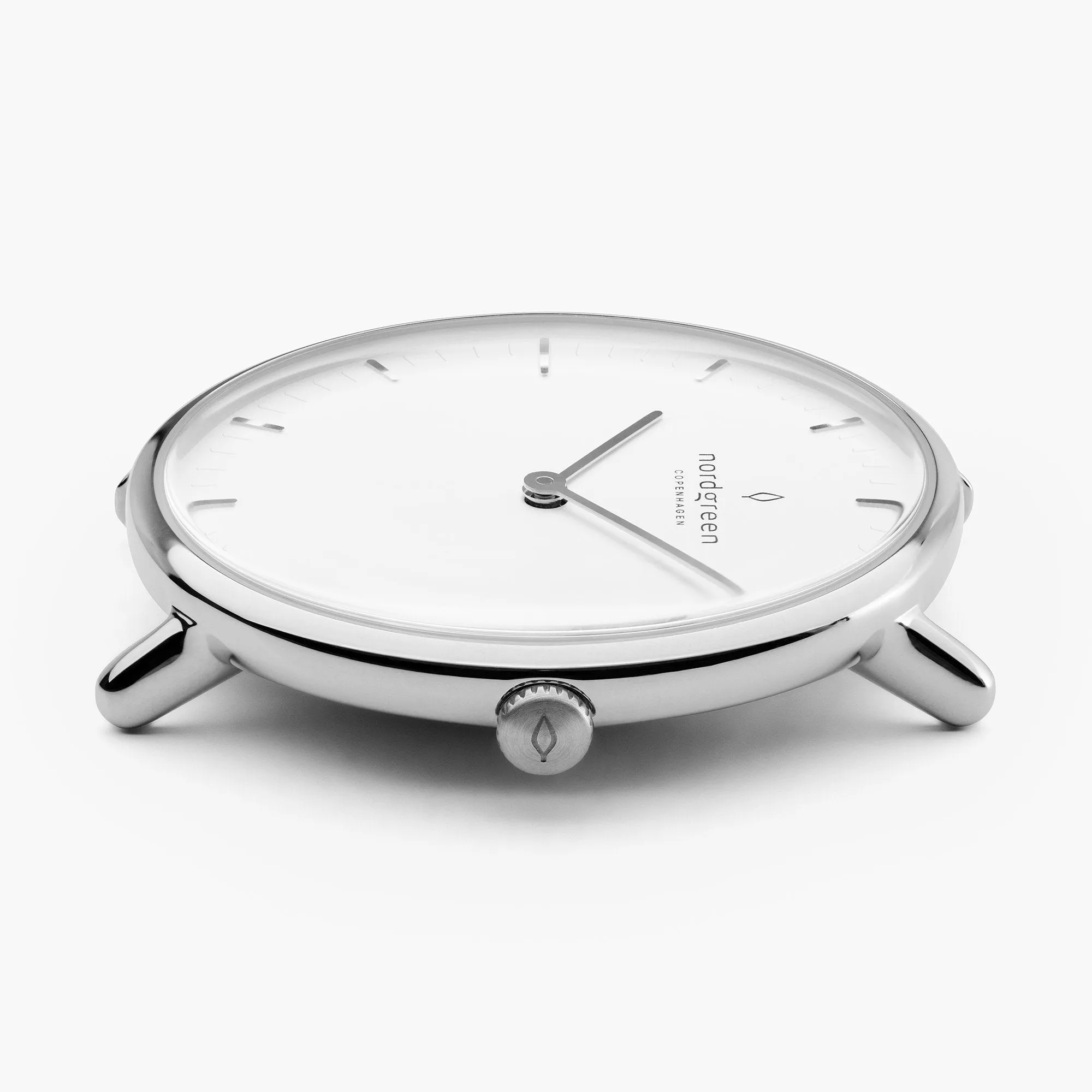 Native | White Dial - Black Vegan Leather - Refurbished