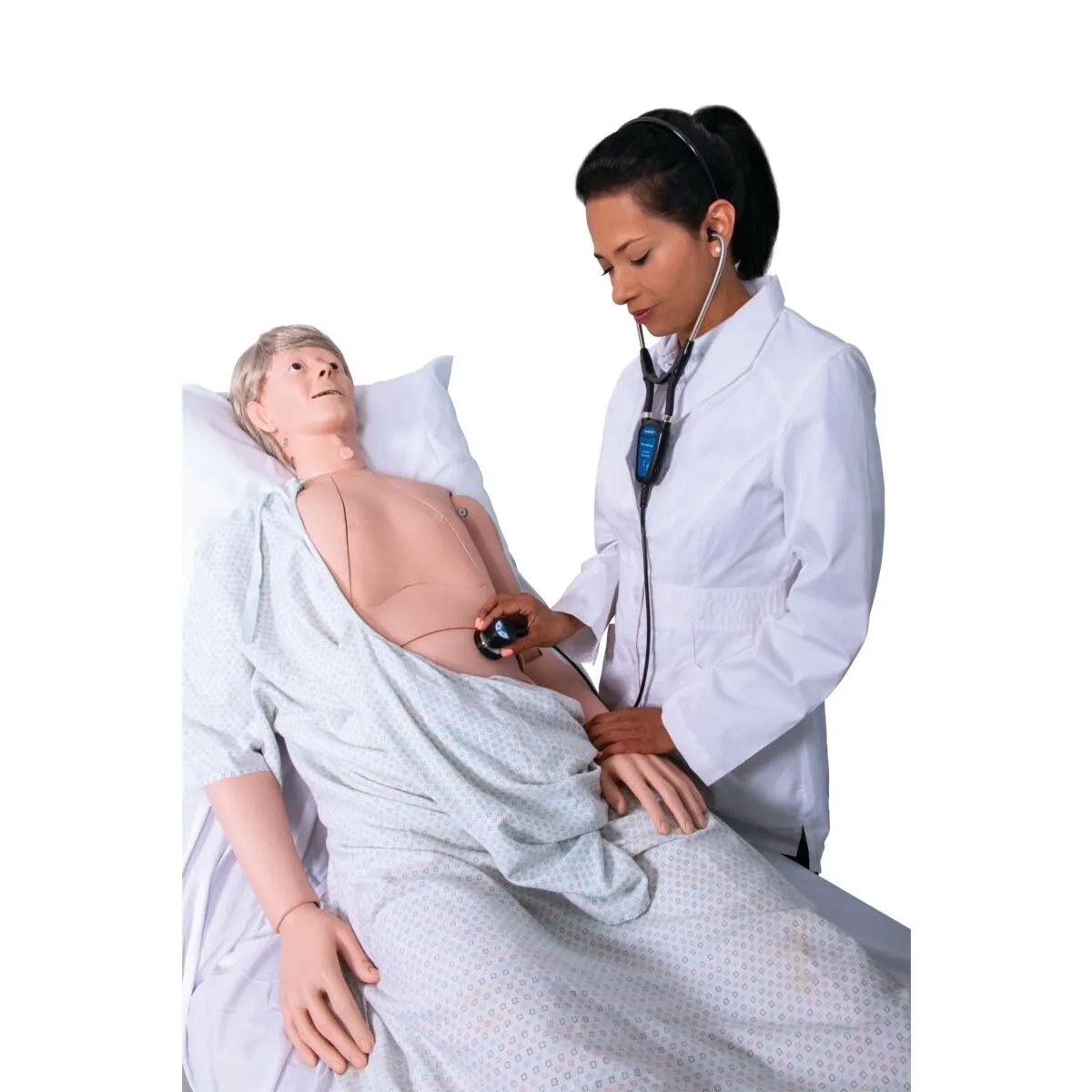 Nikki the Nursing Manikin with Auscultation, Light Skin