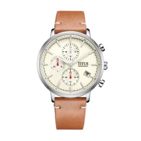 Nordic Tale Chronograph Quartz Leather Men Watch W06-03298-002