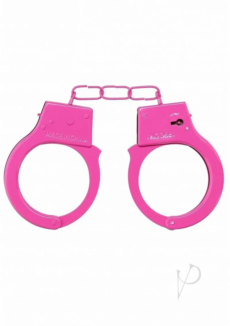 Ouch Beginners Handcuffs Pink