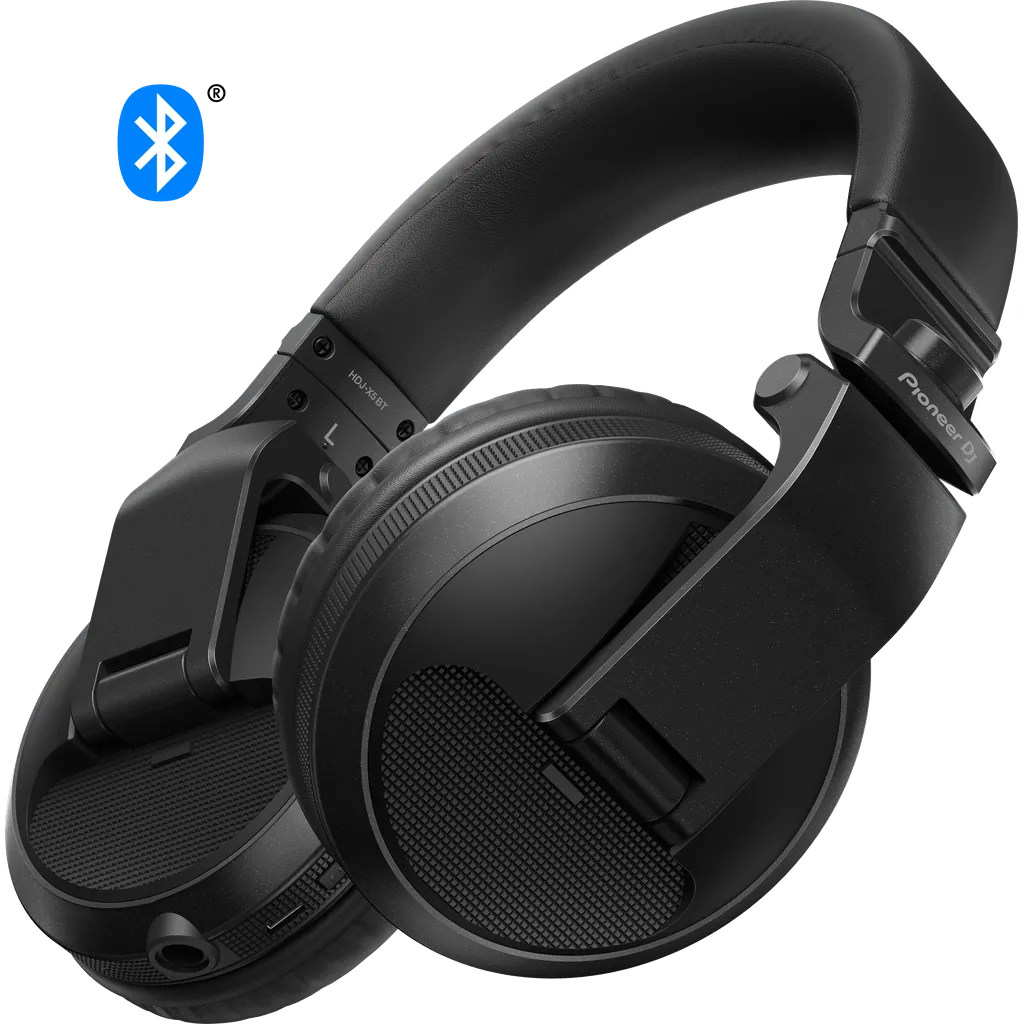 Pioneer DJ HDJ-X5BT Over-Ear DJ Headphones with Bluetooth