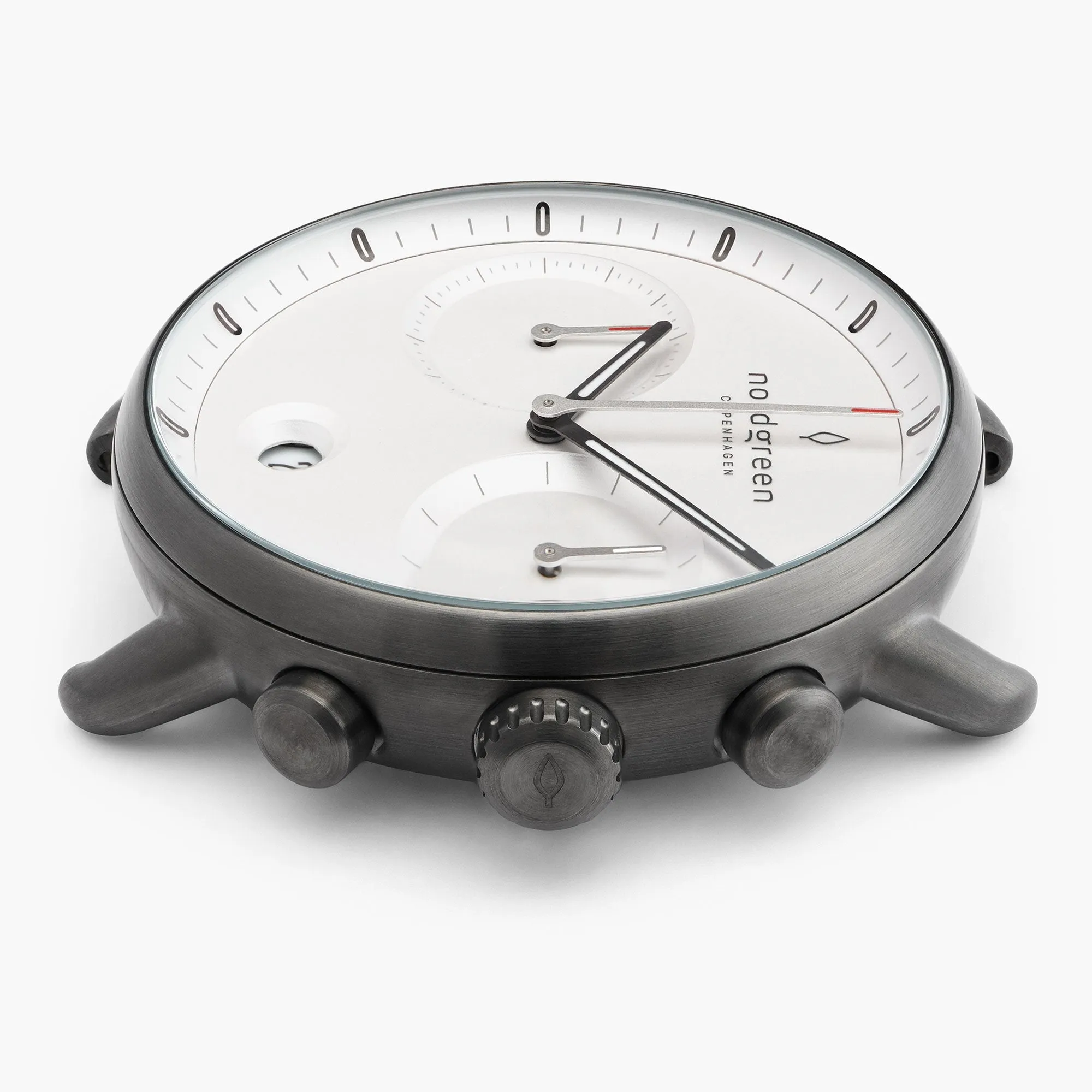 Pioneer | White Dial - Navy Leather