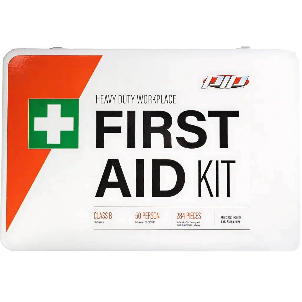 PIP 299-21050B-M ANSI Class B Metal First Aid Kit - 50 Person