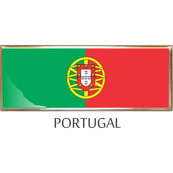 Portugal  Metal Car Badge