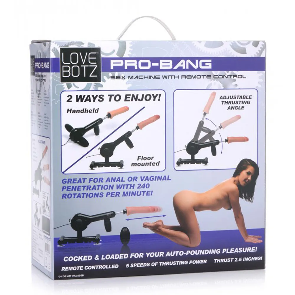 Pro-Bang Sex Machine w Remote Control