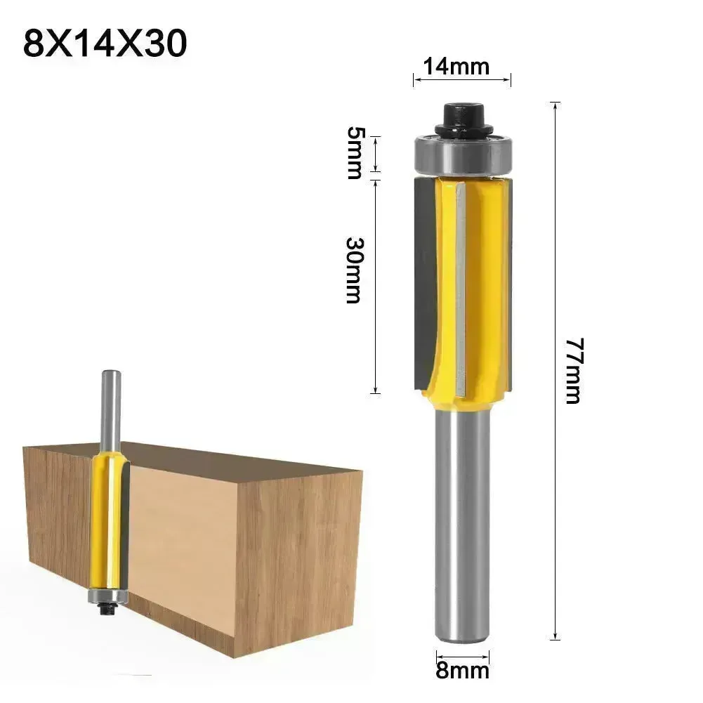 Professional Edge Banding Woodwork Flush Trim Router Bit