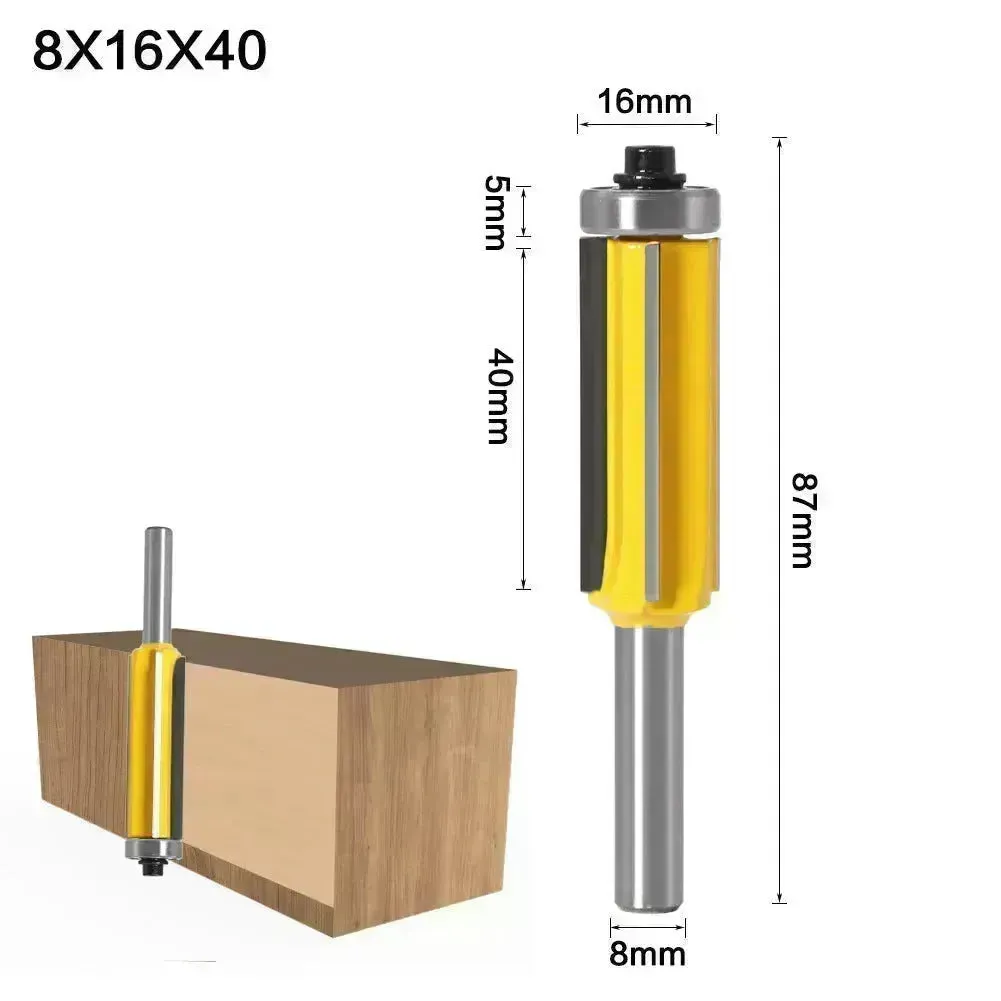 Professional Edge Banding Woodwork Flush Trim Router Bit