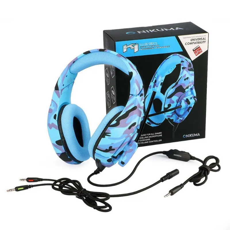 PS4 Camouflage Xbox Gaming Headset