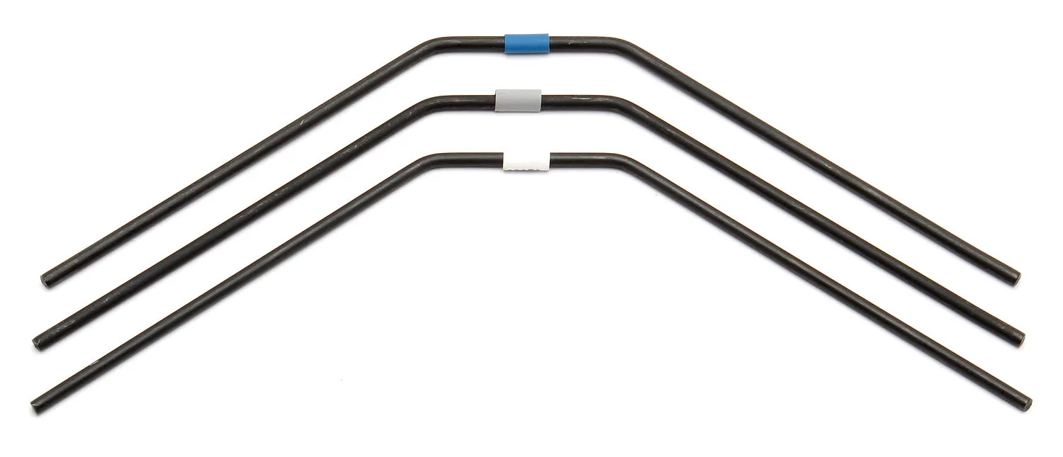 RC8B3 FT Rear Anti-roll Bars, 2.5-2.7 mm (ASS81140)