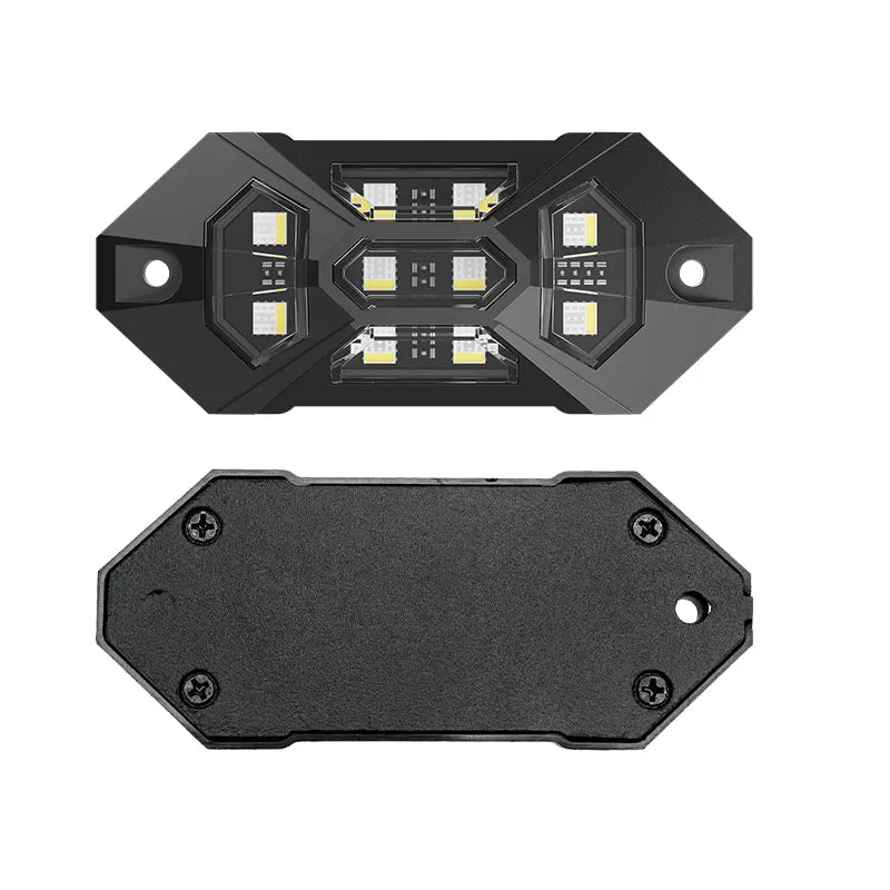 RGB-W LED Rock Lights for Trucks | Wireless Control