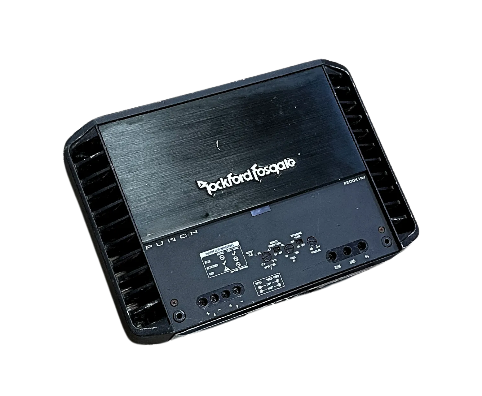 Rockford Fosgate P500X1BD Punch 500 Watt Monoblock Subwoofer Amplifier