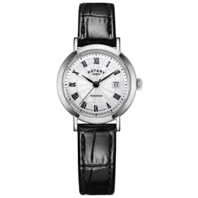 Rotary Windsor Ladies Silver Watch LS05420/01