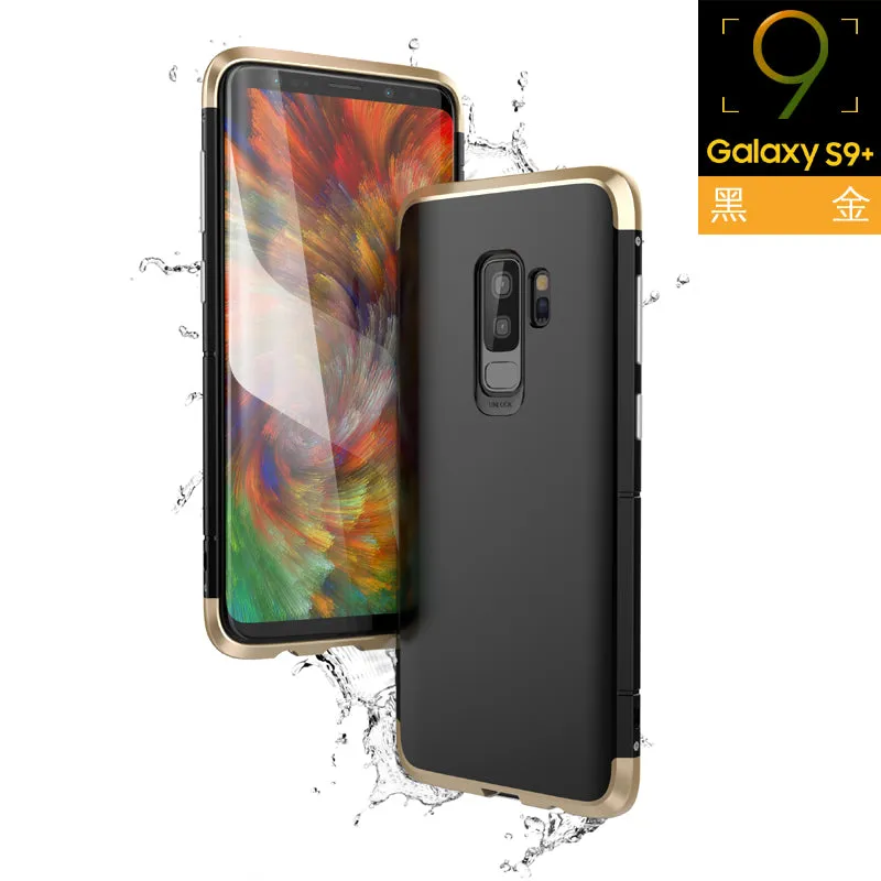 samgung galaxy s9-s9  case luxury aluminum Metal matte case