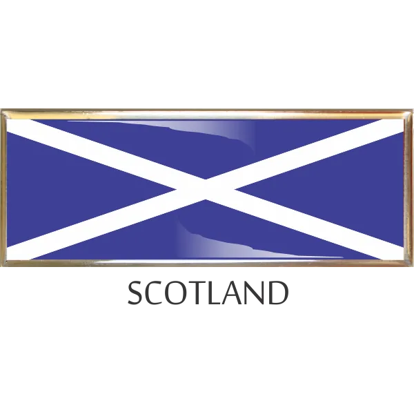 Scotland  Metal Car Badge