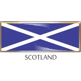 Scotland  Metal Car Badge