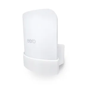 Screwless Wall Mount for EERO Max 7 WiFi Router, Easy To Install Holder, Adhesive & Screw In, Increase Range & Reduce Clutter