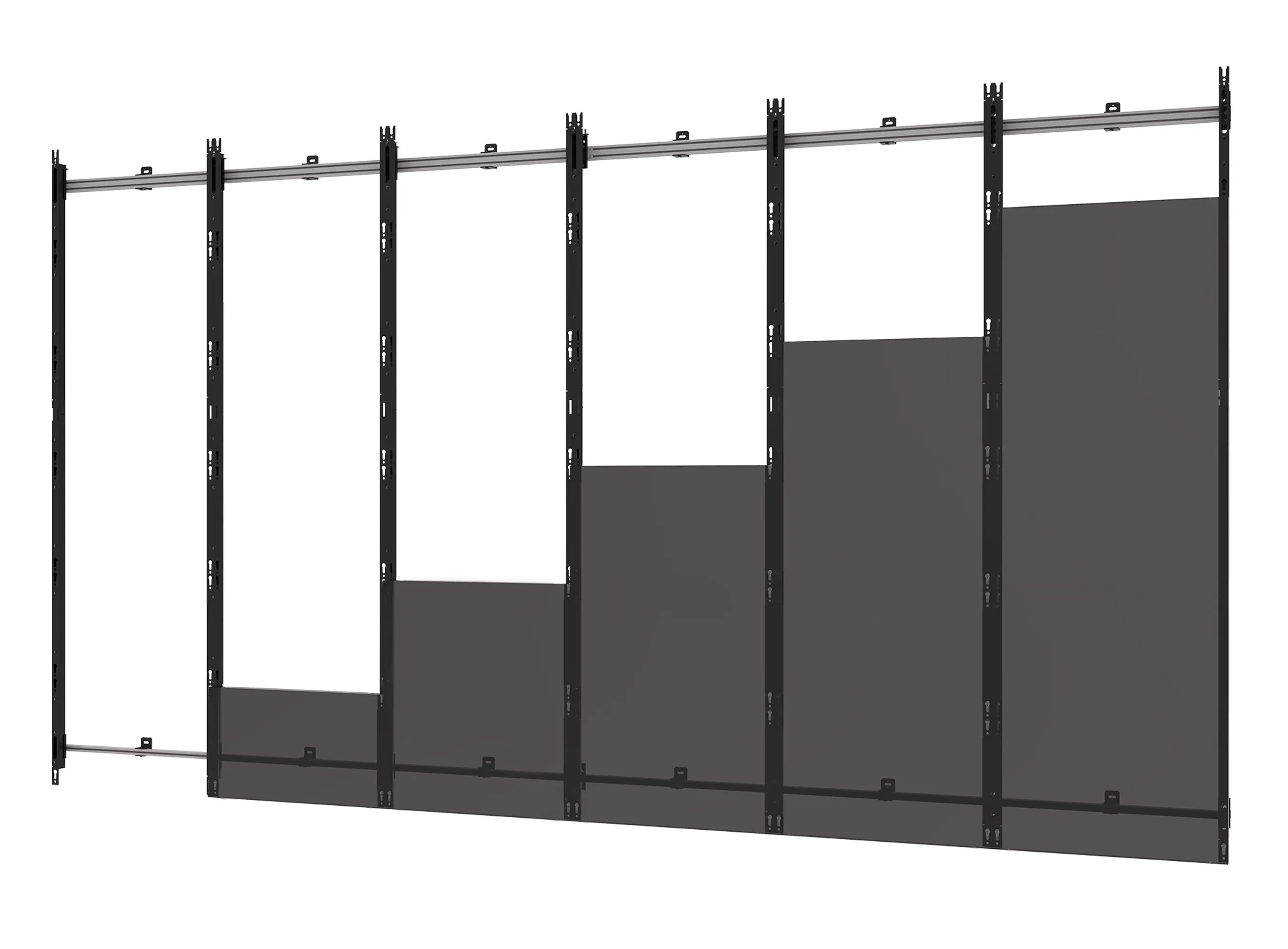 SEAMLESS Kitted Series Flat dvLED Mounting System for LG LSAA & LSAB Series Direct View LED Displays