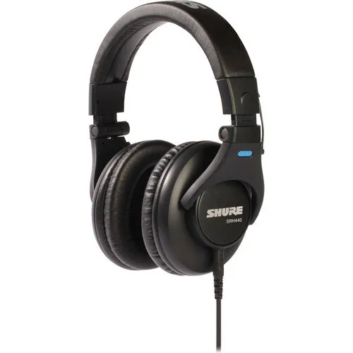 Shure SRH440 Closed-Back Over-Ear Studio Headphones