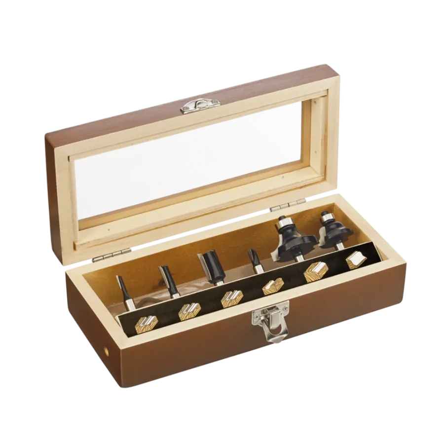 SKIL 91006 6pc Router Bit Set w/ Instructions