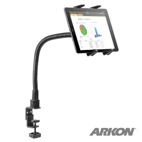 Slim-Grip® Tablet Holder with Clamp Mount and 22" Gooseneck