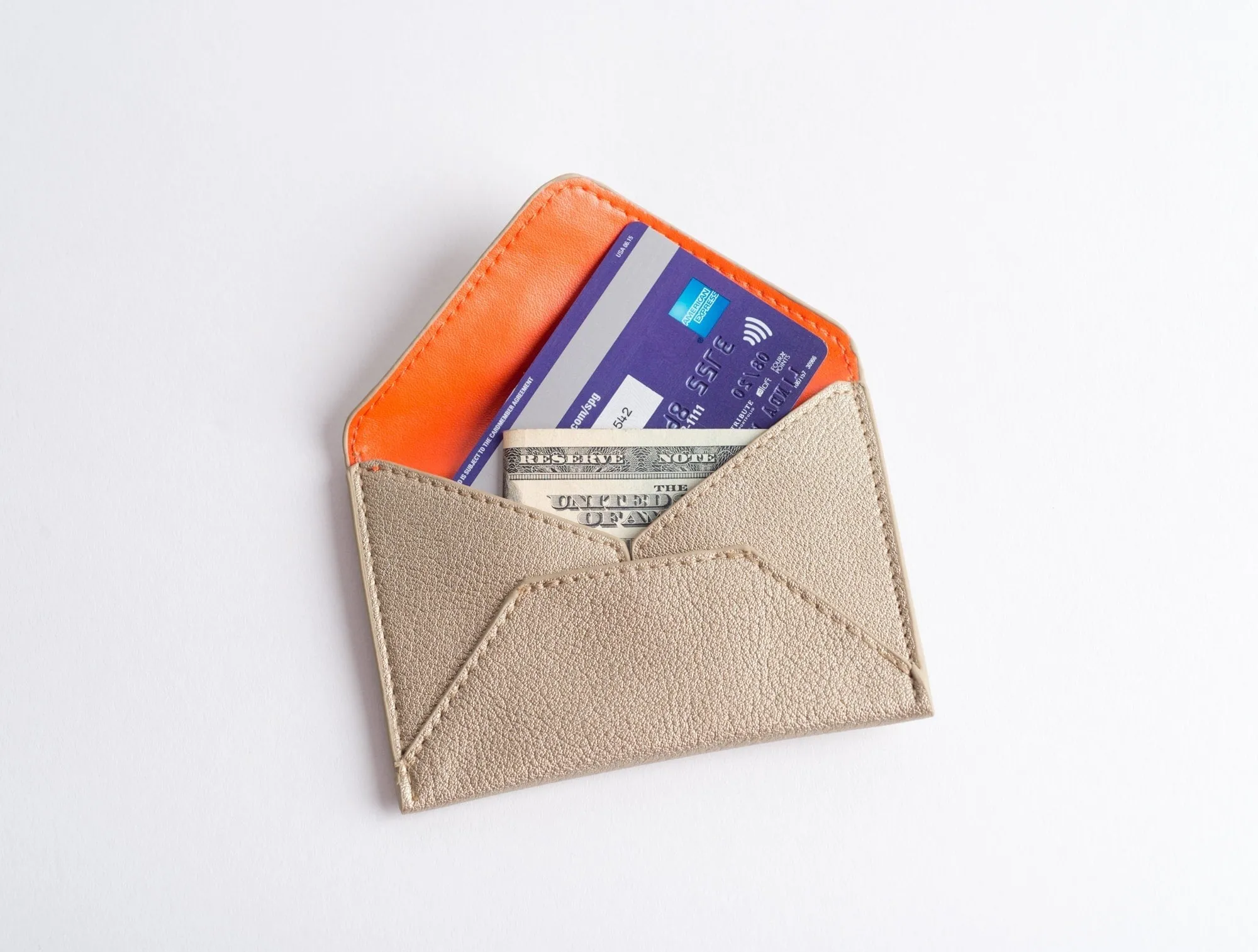 Smith Vegan Card Case: Eco-Chic Style & Compact Organization (Business Cards, Credit Cards, MetroCard, Gifts)