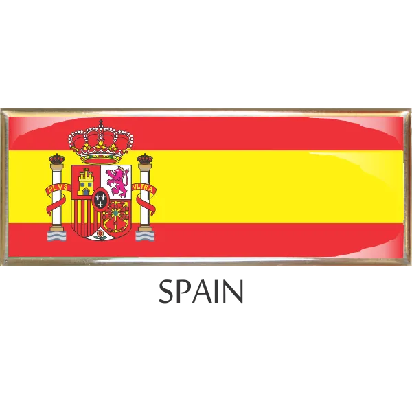 Spain  Metal Car Badge