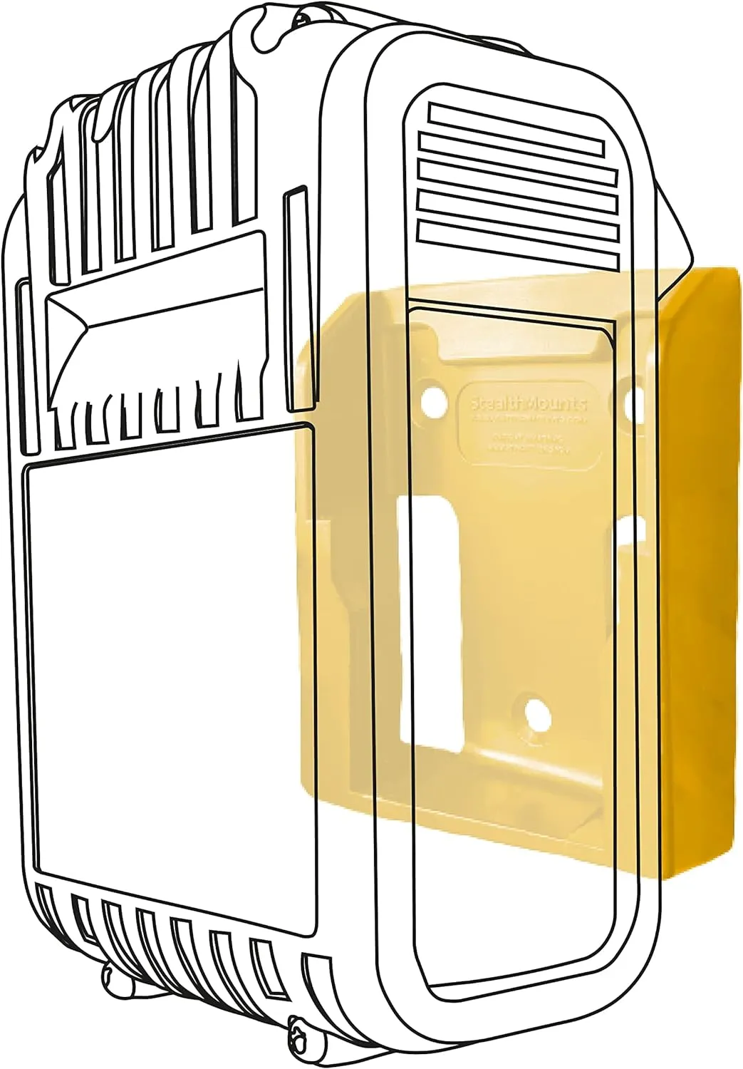StealthMounts Battery Mounts For DeWalt 20v