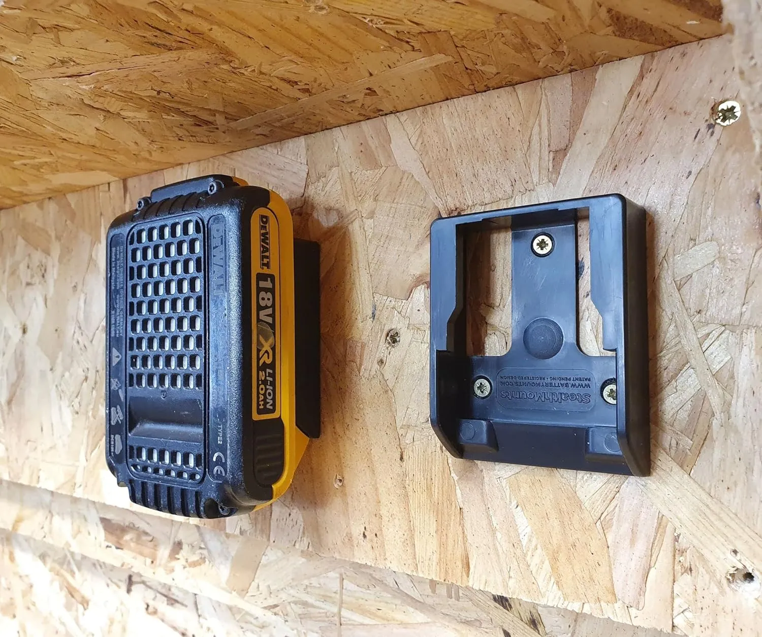 StealthMounts Battery Mounts For DeWalt 20v