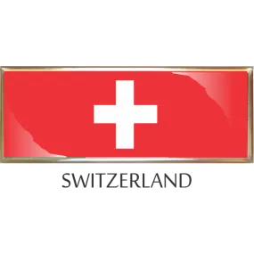 Switzerland  Metal Car Badge