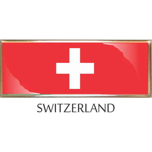 Switzerland  Metal Car Badge