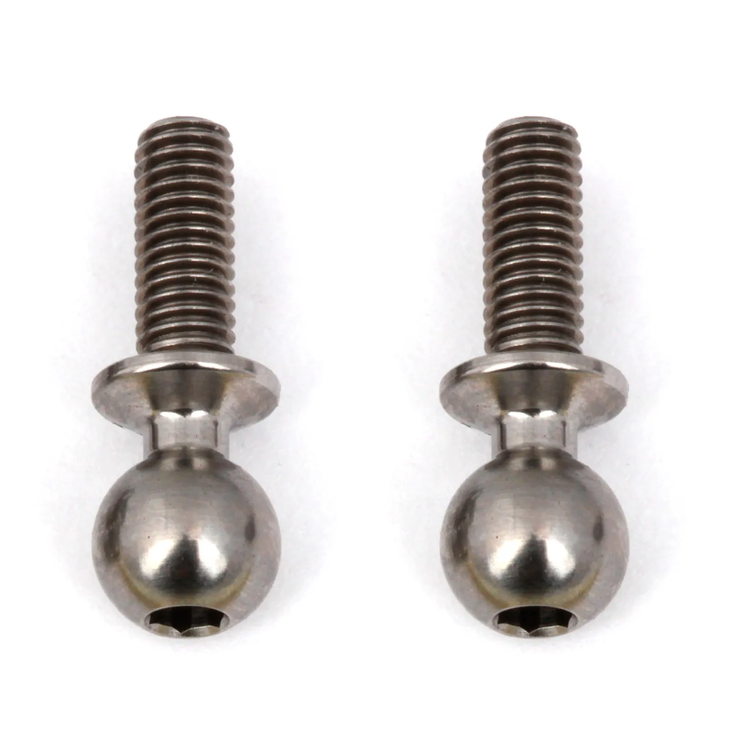 Team Associated Heavy-duty Ti Ballstuds, 8 mm, long neck (ASS91752)