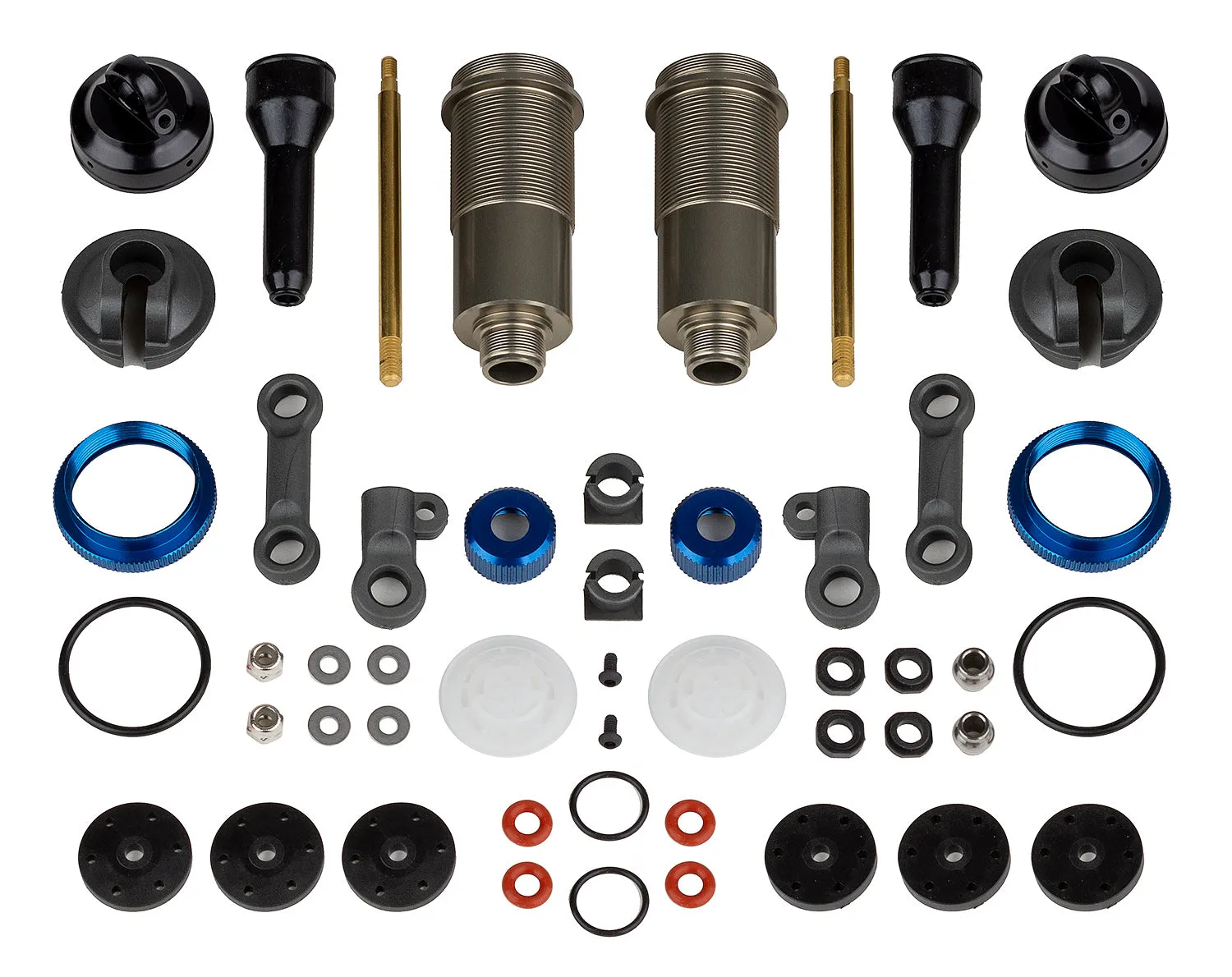 Team Associated RC8B4 Shock Kit, front (ASS81586)