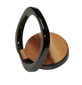 The RNGR - Wooden Ring Phone Holder & Stand