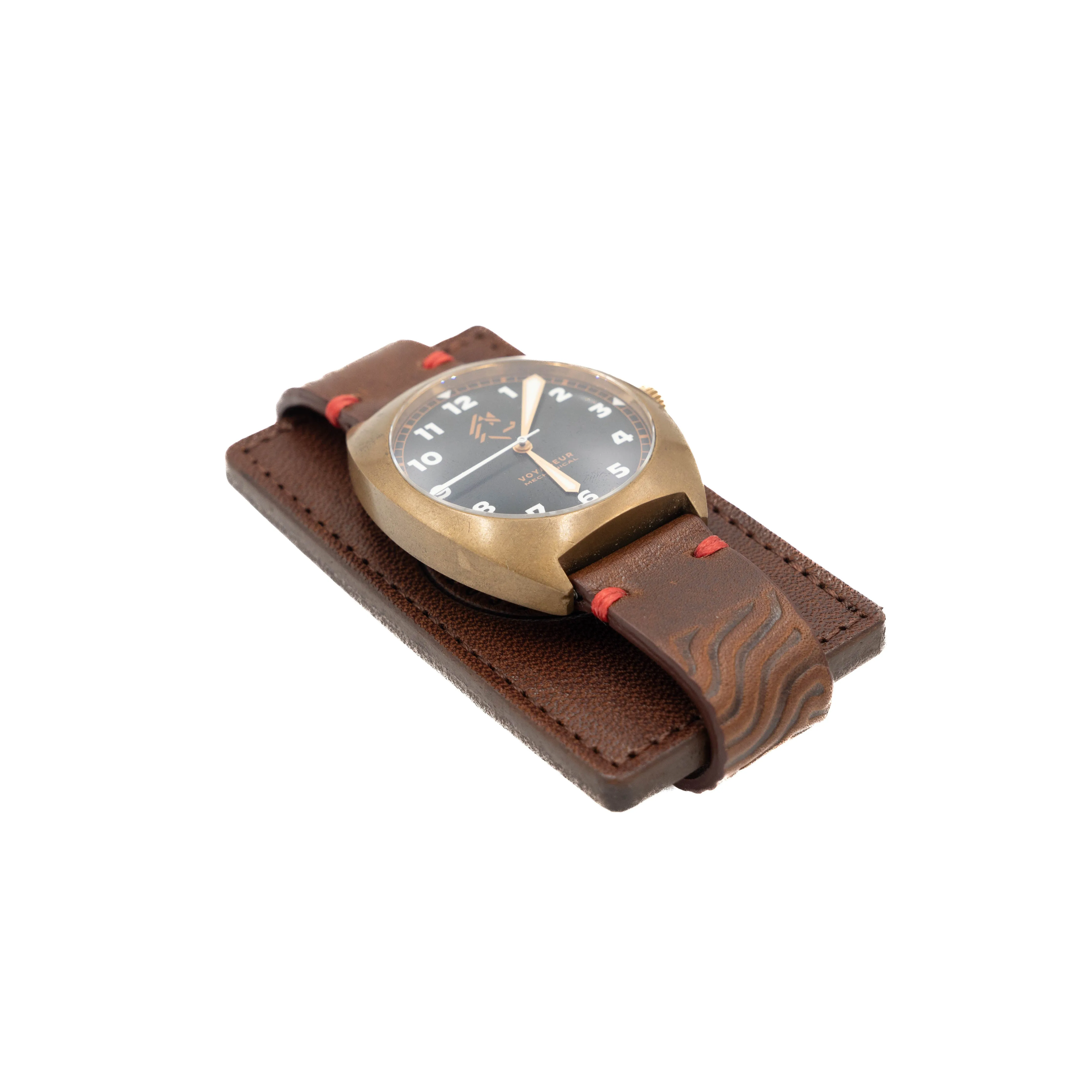 Time Traveler Watch Case - Mahogany