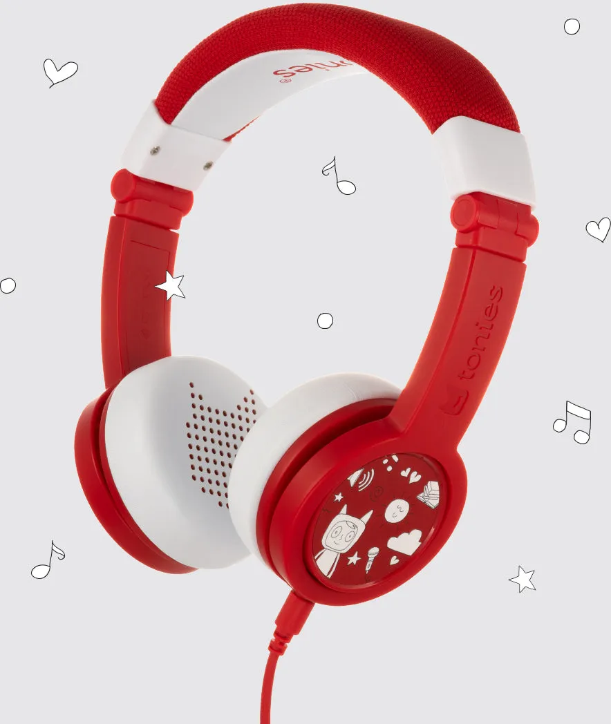 Tonies Red Headphones