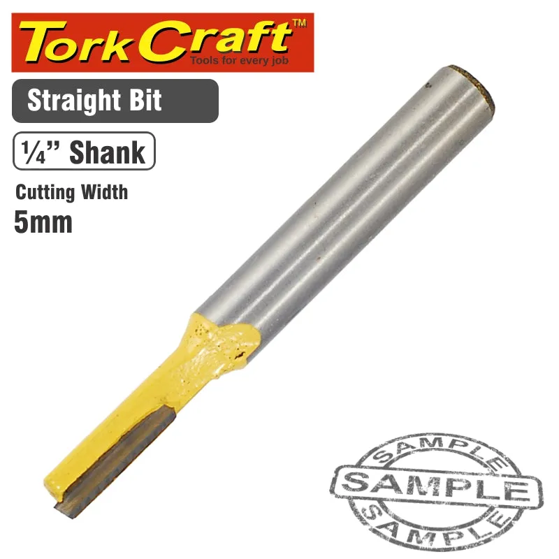 TORK CRAFT ROUTER BIT STRAIGHT 5MM CKP5MM