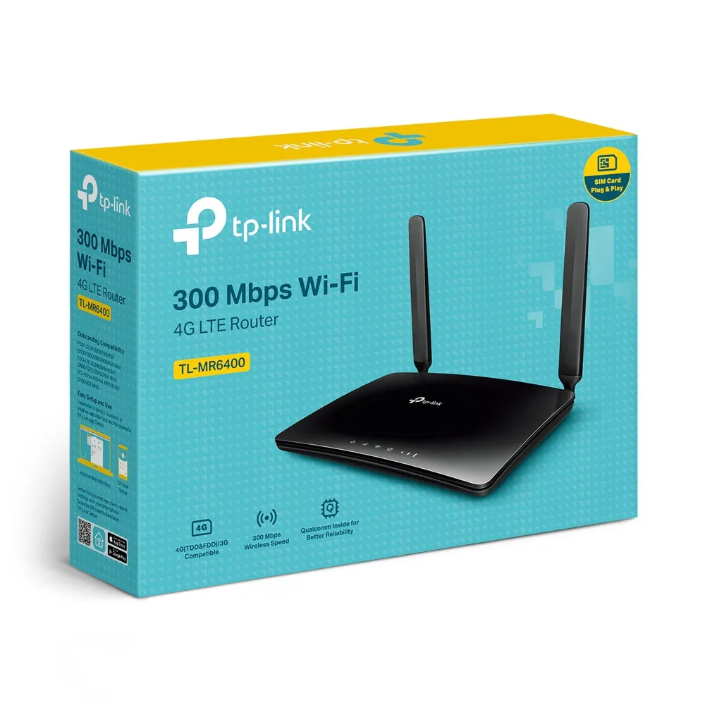 Tp-Link Mr6400 - 300Mbps Wireless N 4G Lte Router