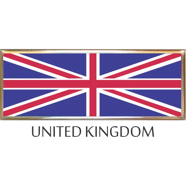 United Kingdom  Metal Car Badge