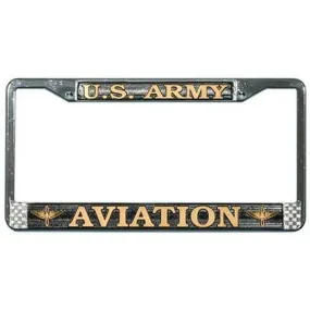 US Army Aviation License Plate Frame