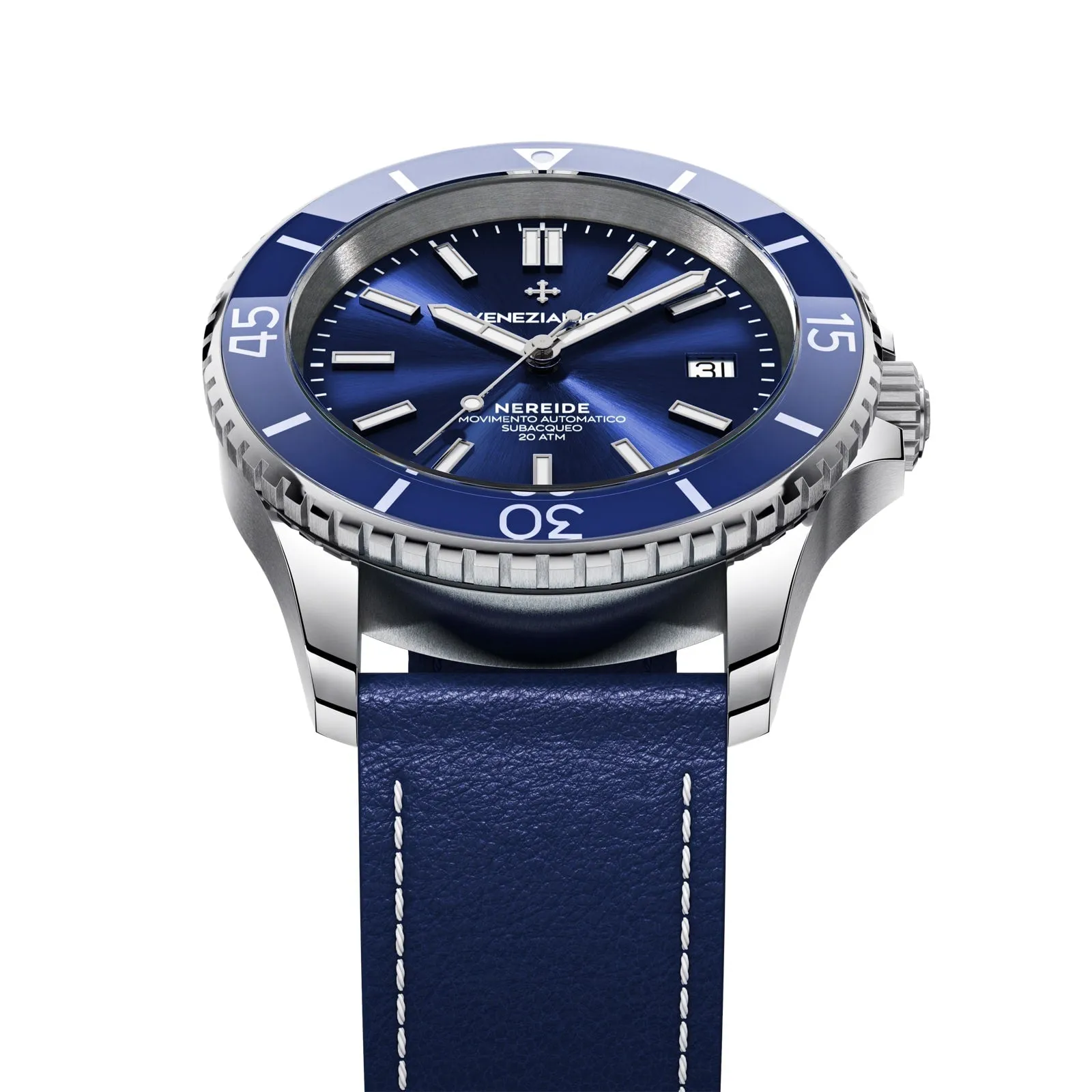 Venezianico Automatic Watch Nereide Blue Leather 3321502